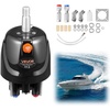 image:imageVEVOR Hydraulic Steering Helm Pump 150 HP Helm Pump for Boat with 69 MPa1000 psi Max Working Pressure Aluminum Alloy Housing Check Valve Replaceable Shaft Seal for Outboards Fishing Boats