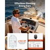 image:imageVEVOR Hydraulic Steering Helm Pump 150 HP Helm Pump for Boat with 69 MPa1000 psi Max Working Pressure Aluminum Alloy Housing Check Valve Replaceable Shaft Seal for Outboards Fishing Boats