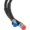 image:imageVEVOR Hydraulic Steering Kit 150 HP Marine Boat Hydraulic Steering System with 69 MPa1000 psi Helm Pump TwoWay Lock Cylinder and 26ft HighStrength Hoses for Single Station SingleEngine Use