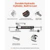 image:imageVEVOR Hydraulic Steering Kit 90 HP Marine Boat Hydraulic Steering System with 69 MPa1000 psi Helm Pump TwoWay Lock Cylinder and 24 ft HighStrength Hoses for Single Station SingleEngine Use
