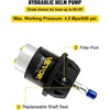 image:imageVEVOR Hydraulic Steering Kit 90HP Hydraulic Outboard Steering Kit with Helm Pump Cylinder Marine Steering System Kit  for Single Station SingleEngine Boats 25Mpa363psi Helm Pump with TwoWay Lock Cylinder and 20 Feet HighStrength Hose