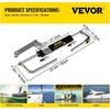 image:imageVEVOR Hydraulic Steering Kit 90HP Hydraulic Outboard Steering Kit with Helm Pump Cylinder Marine Steering System Kit  for Single Station SingleEngine Boats 25Mpa363psi Helm Pump with TwoWay Lock Cylinder and 20 Feet HighStrength Hose