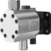image:imageVEVOR Hydraulic Wood Log Splitter Pump 16GPM 2 Stage 4000PSI 1 Inlet 12 NPT Outlet 3600 RPM Aluminum Hydraulic Gear Pump for Small Engine Mounting Log Splitters Snowplow11GPM 3000PSI Pump