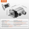 image:imageVEVOR Hydraulic Wood Log Splitter Pump 16GPM 2 Stage 4000PSI 1 Inlet 12 NPT Outlet 3600 RPM Aluminum Hydraulic Gear Pump for Small Engine Mounting Log Splitters Snowplow16GPM 4000PSI Pump Kit