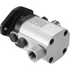 image:imageVEVOR Industrial Silver Aluminum Hydraulic Wood Log Splitter Pump 22GPM 4000PSI 3600RPM 1 Inlet 34 NPT Outlet for Small Engine Mounting Log Splitters Snowplow22GPM 4000PSI