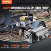 image:imageVEVOR Industrial Silver Aluminum Hydraulic Wood Log Splitter Pump 22GPM 4000PSI 3600RPM 1 Inlet 34 NPT Outlet for Small Engine Mounting Log Splitters Snowplow13GPM Pump Kit