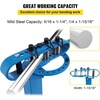 image:imageVEVOR Manual Bending Machine Pipe Tube Bender with 14 Bending Dies 200 HeavyDuty Tube Bending Tool for Copper Aluminum Iron Pipes Ideal for HVAC Air Conditioning Refrigerator Auto RepairFloor Compact Bender 44