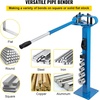 image:imageVEVOR Manual Bending Machine Pipe Tube Bender with 14 Bending Dies 200 HeavyDuty Tube Bending Tool for Copper Aluminum Iron Pipes Ideal for HVAC Air Conditioning Refrigerator Auto RepairFloor Compact Bender 44
