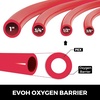 image:imageVEVOR Oxygen Barrier PEX Tubing 500Ft Red 58 Inch PEX Pipe Radiant Heat Floor O2 EVOH PexB Heat Durable Plumbing Flexible for Residential Commercial Heating Plumbing300Ft 12 Red  300Ft 12 Blue