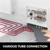 image:imageVEVOR Oxygen Barrier PEX Tubing 500Ft Red 58 Inch PEX Pipe Radiant Heat Floor O2 EVOH PexB Heat Durable Plumbing Flexible for Residential Commercial Heating Plumbing500Ft 12 Red