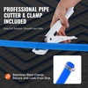 image:imageVEVOR Oxygen NonBarrier PEX Tubing 300 Ft White 34 Inch PEX Pipe Radiant Heat Floor EVOH PexB Heat Durable Plumbing Flexible for Residential Commercial Heating PlumbingBlue