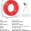 image:imageVEVOR Oxygen NonBarrier PEX Tubing 300 Ft White 34 Inch PEX Pipe Radiant Heat Floor EVOH PexB Heat Durable Plumbing Flexible for Residential Commercial Heating PlumbingRed