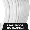 image:imageVEVOR Oxygen NonBarrier PEX Tubing 300 Ft White 34 Inch PEX Pipe Radiant Heat Floor EVOH PexB Heat Durable Plumbing Flexible for Residential Commercial Heating PlumbingWhite