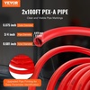 image:imageVEVOR PEX Pipe 34 Inch 100 Feet NonOxygen Barrier PEXA Flexible Pipe Tubing for Potable Water for HotCold Water amp Easily Restore Plumbing Applications with Free CutterWhite  Pipe Tubing for Potable  Hot  Cold Water amp Easily Restore Plumbing Applications with Free Cutter WhiteBlueRed