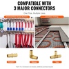 image:imageVEVOR PEX Pipe 34 Inch 100 Feet NonOxygen Barrier PEXA Flexible Pipe Tubing for Potable Water for HotCold Water amp Easily Restore Plumbing Applications with Free CutterWhite  Pipe Tubing for Potable  Hot  Cold Water amp Easily Restore Plumbing Applications with Free Cutter WhiteBlueRed
