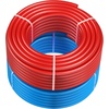image:imageVEVOR PEX Pipe 34 Inch 100 Feet NonOxygen Barrier PEXA Flexible Pipe Tubing for Potable Water for HotCold Water amp Easily Restore Plumbing Applications with Free CutterWhite  Pipe Tubing for Potable  Hot  Cold Water amp Easily Restore Plumbing Applications with Free Cutter WhiteBlueRed
