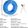 image:imageVEVOR PEX Pipe 34 Inch 100 Feet NonOxygen Barrier PEXA Flexible Pipe Tubing for Potable Water for HotCold Water amp Easily Restore Plumbing Applications with Free CutterWhite  Pipe Tubing for Potable  Hot  Cold Water amp Easily Restore Plumbing Applications with Free Cutter WhiteBlue