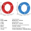 image:imageVEVOR PEX Pipe 34 Inch 100 Feet NonOxygen Barrier PEXA Flexible Pipe Tubing for Potable Water for HotCold Water amp Easily Restore Plumbing Applications with Free CutterWhite  Pipe Tubing for Potable  Hot  Cold Water amp Easily Restore Plumbing Applications with Free Cutter WhiteBlueRed