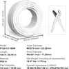 image:imageVEVOR PEX Pipe 34 Inch 100 Feet NonOxygen Barrier PEXA Flexible Pipe Tubing for Potable Water for HotCold Water amp Easily Restore Plumbing Applications with Free CutterWhite  Pipe Tubing for Potable  Hot  Cold Water amp Easily Restore Plumbing Applications with Free Cutter WhiteWhite
