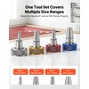 image:imageVEVOR PEX Pipe Expander Tool Kit Manual Tubing Expansion Tool for 38 12 34 1 PEX Pipes  with 4 Expanding Heads Pipe Cutter amp Carrying Case for Radiant Heating amp Water Plumbing System