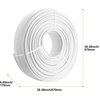 image:imageVEVOR PEXALPEX Tube 984ft 58 Diameter AluminumPlastic Composite Pipe Oxygen Barrier Radiant Floor PEX Pipe 008 Thickness Radiant Heat Floor Plumbing Inner Aluminum Layer PEX Tubing Pipe656Ft