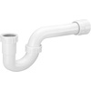 image:imageVEVOR PTrap 112 Inch P Trap Sink Drain Pipe Kit with Threaded Adapter and TPU LeakResistant Washers PP Plastic Pipe Basin Waste Kit Under Sink Plumbing for Kitchen Bathroom Sewer Drain White