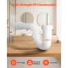 image:imageVEVOR PTrap 112 Inch P Trap Sink Drain Pipe Kit with Threaded Adapter and TPU LeakResistant Washers PP Plastic Pipe Basin Waste Kit Under Sink Plumbing for Kitchen Bathroom Sewer Drain White