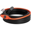 image:imageVEVOR Pipe Heating Cable 24FT 7WFT Heat Tape for Pipes with Builtin Thermostat Water Pipe Heat Cable Protects PVC Hose Metal and Plastic Pipe from Freezing30FT