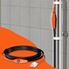 image:imageVEVOR Pipe Heating Cable 24FT 7WFT Heat Tape for Pipes with Builtin Thermostat Water Pipe Heat Cable Protects PVC Hose Metal and Plastic Pipe from Freezing12FT