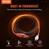image:imageVEVOR Pipe Heating Cable 24FT 7WFT Heat Tape for Pipes with Builtin Thermostat Water Pipe Heat Cable Protects PVC Hose Metal and Plastic Pipe from Freezing3FT