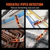 image:imageVEVOR Pipe Locators 100ft30m PVC Pipe Locators Underground IP67 Waterproof Pipe Blockage Detector with Adjustable Sensitivity Sewer Wall Scanner Plumbing Tool for PVC Plastic Metal Water Pipes