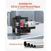 image:imageVEVOR Pipe Tube Notcher 12 to 3inch Tubing Notcher with 0 to 50 Adjustable Angle Pipe and Tube Notching Tool for Repair Shops Home Projects Metalworking