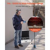 image:imageVEVOR Pipe Water Leak Detector for Outdoors 1Hz10000Hz 7 Touchscreen Water Leakage Detection Locator for 164FT 5m Underground Plumbing  with Medium Sensor 3 Listening Rods Headphone amp Case164164FT 055m