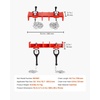 image:imageVEVOR Pipe Welding Vise 12 to 8 Pipe Welding Clamp with Dual Chains amp Crank Handles HeavyDuty Cast Iron Welding Vise for a Variety of Pipes