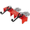 image:imageVEVOR Pipe Welding Vise 12 to 8 Pipe Welding Clamp with Dual Chains amp Crank Handles HeavyDuty Cast Iron Welding Vise for a Variety of Pipes