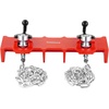 image:imageVEVOR Pipe Welding Vise 12 to 8 Pipe Welding Clamp with Dual Chains amp Crank Handles HeavyDuty Cast Iron Welding Vise for a Variety of Pipes