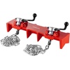 image:imageVEVOR Pipe Welding Vise 12 to 8 Pipe Welding Clamp with Dual Chains amp Crank Handles HeavyDuty Cast Iron Welding Vise for a Variety of Pipes