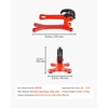 image:imageVEVOR Portable Pipe Vise Lightweight Aluminum Pipe Clamp for 18 to 112 Pipe Quick Grab SelfAdjusting Wrench for Pipe Cutting Threading Clamping Ideal for Plumbing Repair  Lightweight and Durable for Onsite Plumbing Installation Repair and Maintenance