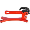 image:imageVEVOR Portable Pipe Vise Lightweight Aluminum Pipe Clamp for 18 to 112 Pipe Quick Grab SelfAdjusting Wrench for Pipe Cutting Threading Clamping Ideal for Plumbing Repair  Lightweight and Durable for Onsite Plumbing Installation Repair and Maintenance