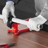 image:imageVEVOR Portable Pipe Vise Lightweight Aluminum Pipe Clamp for 18 to 112 Pipe Quick Grab SelfAdjusting Wrench for Pipe Cutting Threading Clamping Ideal for Plumbing Repair  Lightweight and Durable for Onsite Plumbing Installation Repair and Maintenance