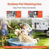 image:imageVEVOR RV Tankless Water Heater 65000 BTU Instant Shower with 15 x 15 in White Door and Remote Controller Ideal for RVers Family Everyday Use