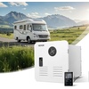 image:imageVEVOR RV Tankless Water Heater 65000 BTU Instant Shower with 15 x 15 in White Door and Remote Controller Ideal for RVers Family Everyday Use