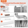 image:imageVEVOR Rain Gutter Downspout Extensions 2Pack Flexible Downspout Extender Down Spout Drain Extension Extendable from 22 to 63 Gutter Extensions with Adapters for Rainwater Drainage WhiteWhite