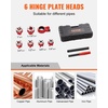 image:imageVEVOR Ratchet Pipe Threader Kit with 3 Dies 12 NPT 34 NPT 1 NPT Ratcheting Pipe Threading Tool Portable Pipe Threader Set with Storage Case for Plumbing Installation and Repair14  114