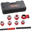 image:imageVEVOR Ratchet Pipe Threader Kit with 3 Dies 12 NPT 34 NPT 1 NPT Ratcheting Pipe Threading Tool Portable Pipe Threader Set with Storage Case for Plumbing Installation and Repair14  114