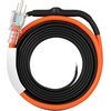 image:imageVEVOR SelfRegulating Pipe Heating Cable 6feet 5Wft Heat Tape for Pipes Freeze Protection Protects PVC Hose Metal and Plastic Pipe from Freezing 120V12 Feet