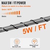 image:imageVEVOR SelfRegulating Pipe Heating Cable 6feet 5Wft Heat Tape for Pipes Freeze Protection Protects PVC Hose Metal and Plastic Pipe from Freezing 120V3FT