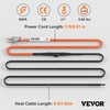 image:imageVEVOR SelfRegulating Pipe Heating Cable 6feet 5Wft Heat Tape for Pipes Freeze Protection Protects PVC Hose Metal and Plastic Pipe from Freezing 120V6 Feet