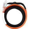 image:imageVEVOR SelfRegulating Pipe Heating Cable 6feet 5Wft Heat Tape for Pipes Freeze Protection Protects PVC Hose Metal and Plastic Pipe from Freezing 120V9 Feet