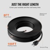 image:imageVEVOR SelfRegulating Pipe Heating Cable 80FT 5WFT Heat Tape for Pipes Roof Snow Melting Deicing Gutter and Pipe Freeze Protection100FT